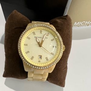Michael Kors Ivory Relogio Watch